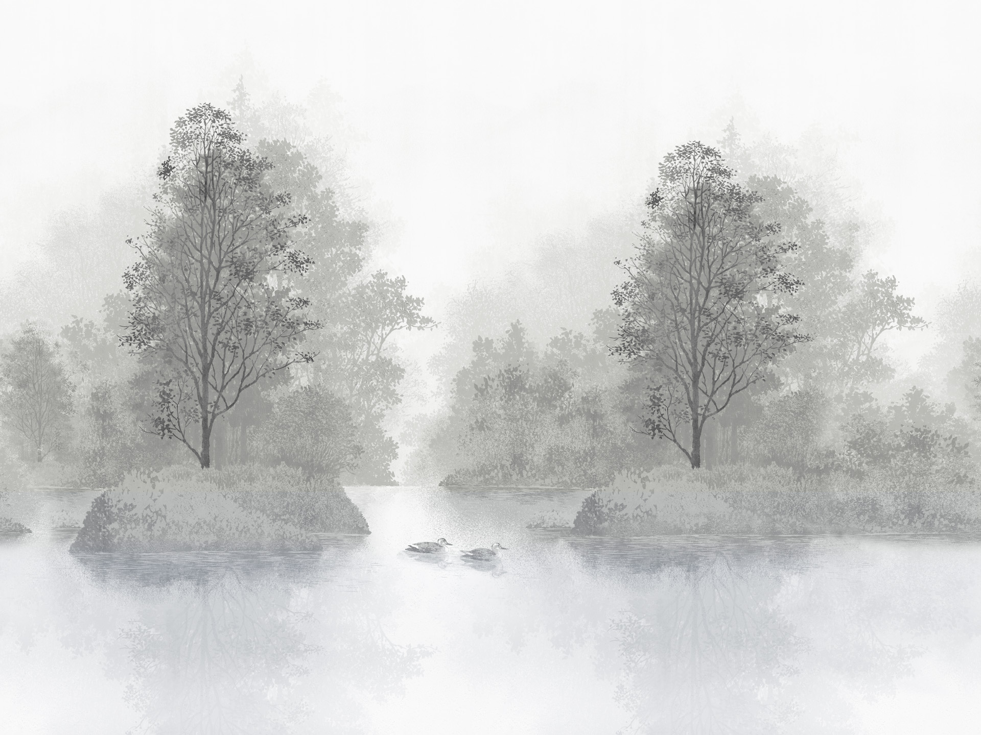 Панно Loymina Пейзаж Английские озера ART8 011 3×4